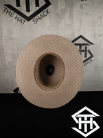 THS " Boa " 7in. Tall Crown / 4in. Brim Straw Hat