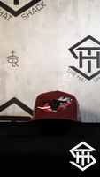 El Viejon " Feather " Maroon / Grey Trucker Hat