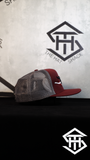 El Viejon " Feather " Maroon / Grey Trucker Hat