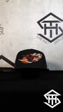 El Viejon " Feather " Black Trucker Hat