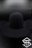 Serratelli Hat Co 10x Black 6 in crown/ 4.5in Brim
