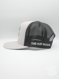 THS Silver/Black FlatBill SnapBack