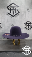 6X Tacchino Purple 6in Regular Crown / 4.25in. Brim