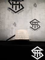 THS White Peak 6in. Crown / 4in. Brim Straw Hat