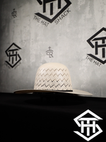 THS White Peak 6in. Crown / 4in. Brim Straw Hat