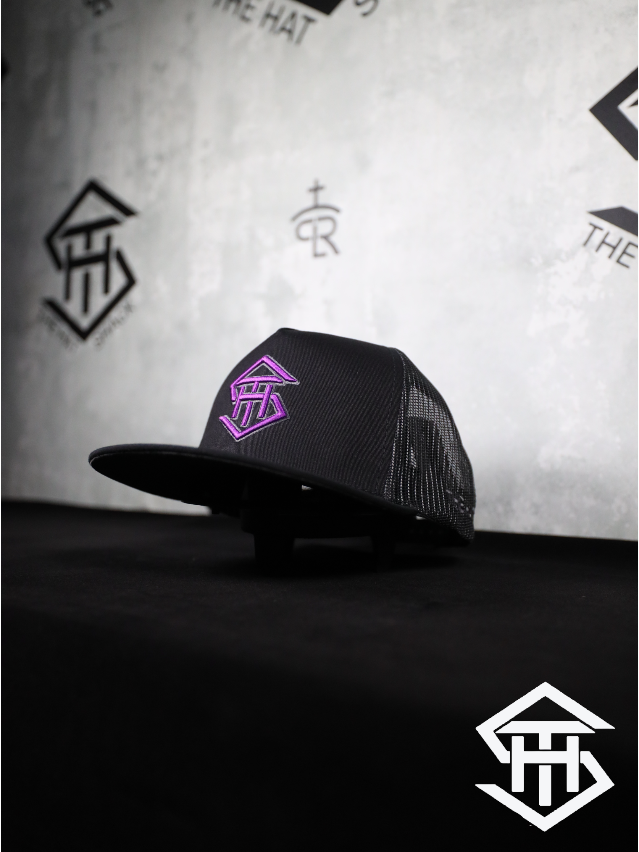 THS SnapBack 19 Black/ Purple