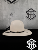 THS Pearl 6in. Crown / 3.75in. Brim Straw Hat