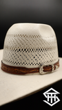 Tooled Leather Hatband 01