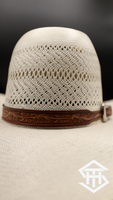 Tooled Leather Hatband 01