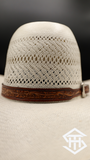 Tooled Leather Hatband 01