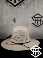 THS White Peak 7in. Tall Crown / 4in. Brim Straw Hat