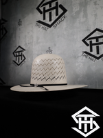 THS White Peak 7in. Tall Crown / 4in. Brim Straw Hat