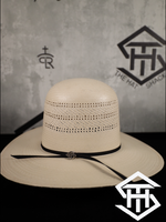 THS Black Jack 7in. Crown / 4in. Brim Straw Hat