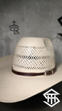 Tooled Leather Hatband 05