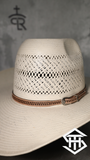 Tooled Leather Hatband 04