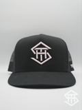 THS " Baby Pink " Logo Flatbill Snapback
