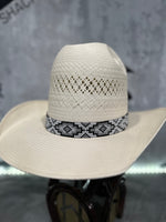 Elastic Beaded Hatband 022  1” Wide