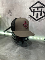 RLP Grey/Maroon SnapBack
