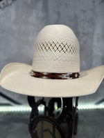 Elastic Beaded Hatband 033  5/8” Wide