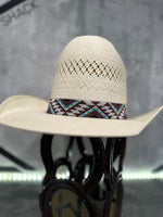 Elastic Beaded Hatband 016  1-1/8” Wide
