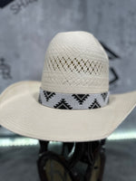 Elastic Beaded Hatband 055 1-1/8” Wide