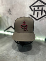 RLP Grey/Maroon SnapBack