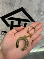Horseshoe Ring Keychain