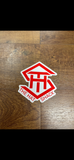 THS- The Hat Shack Decals 4.6"x5"