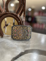 Clover Buckle 02 Silver/ Gold