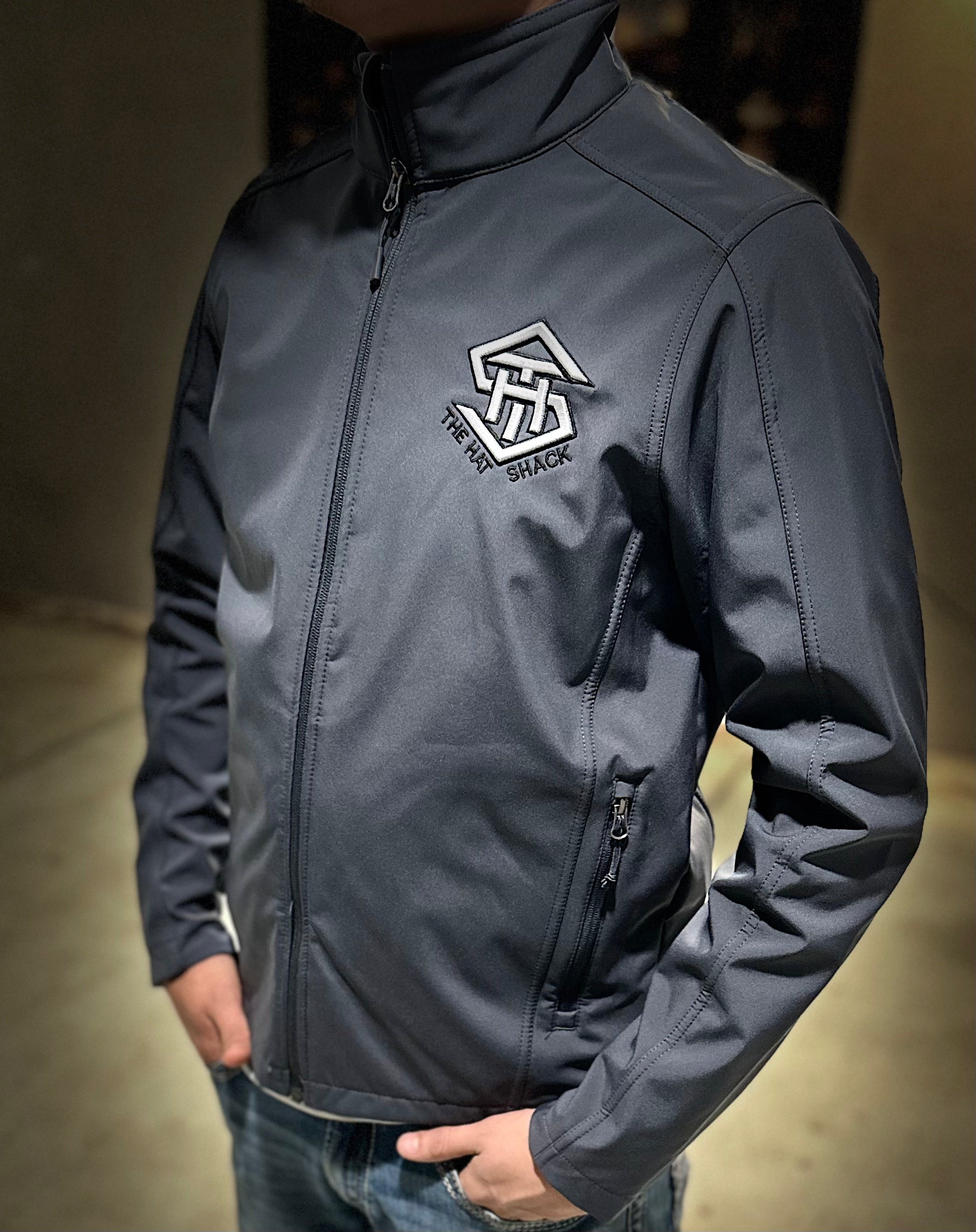 THS Grey Soft-shell Jacket