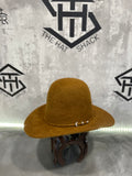 10x Gold Tacchino Hat Co. Grizzly Tall Crown/ 4in Brim