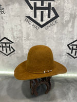 10x Gold Tacchino Hat Co. Grizzly Tall Crown/ 4in Brim