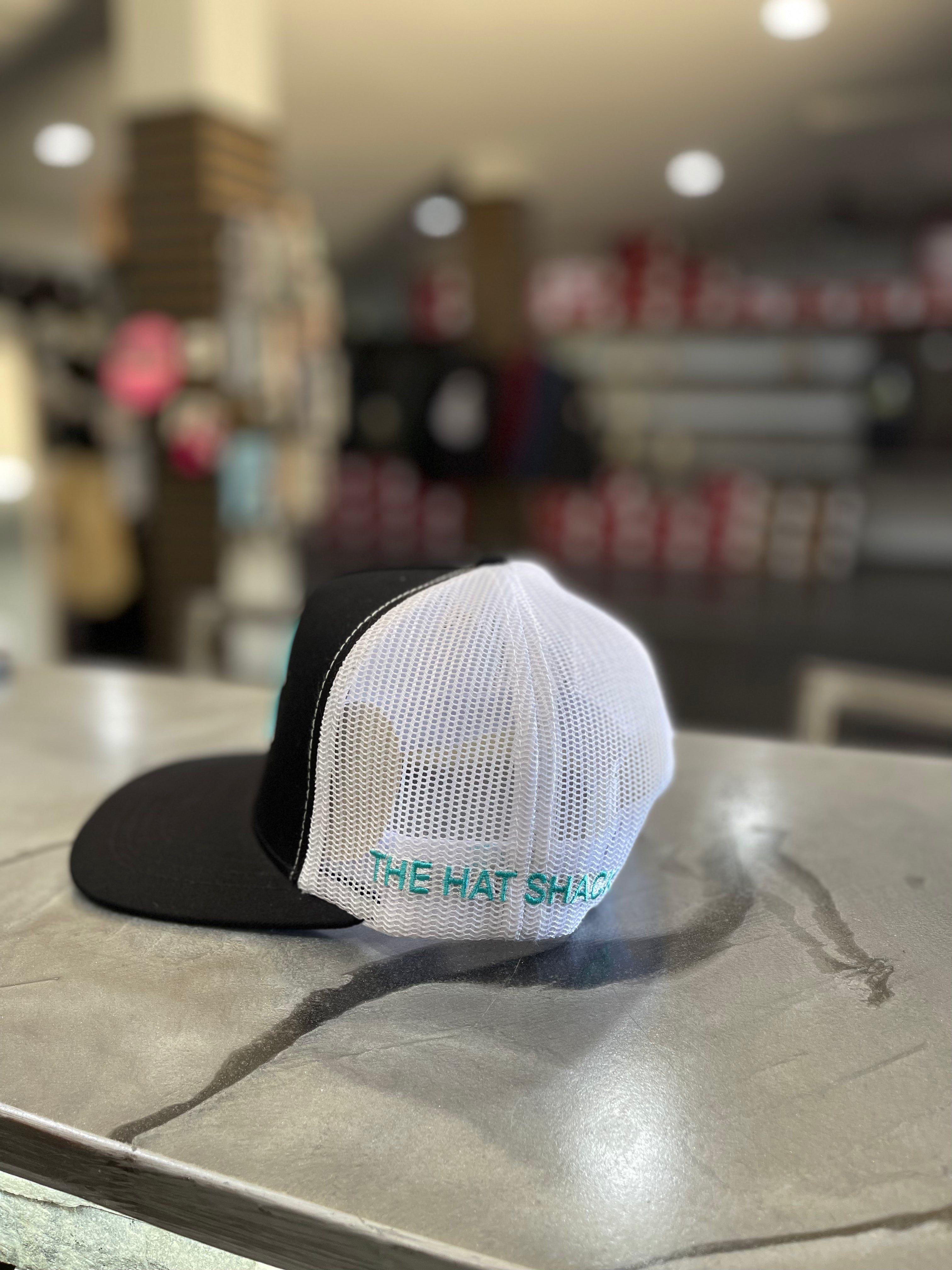 *Youth* THS SnapBack 14 Black/ White & Turquoise Logo