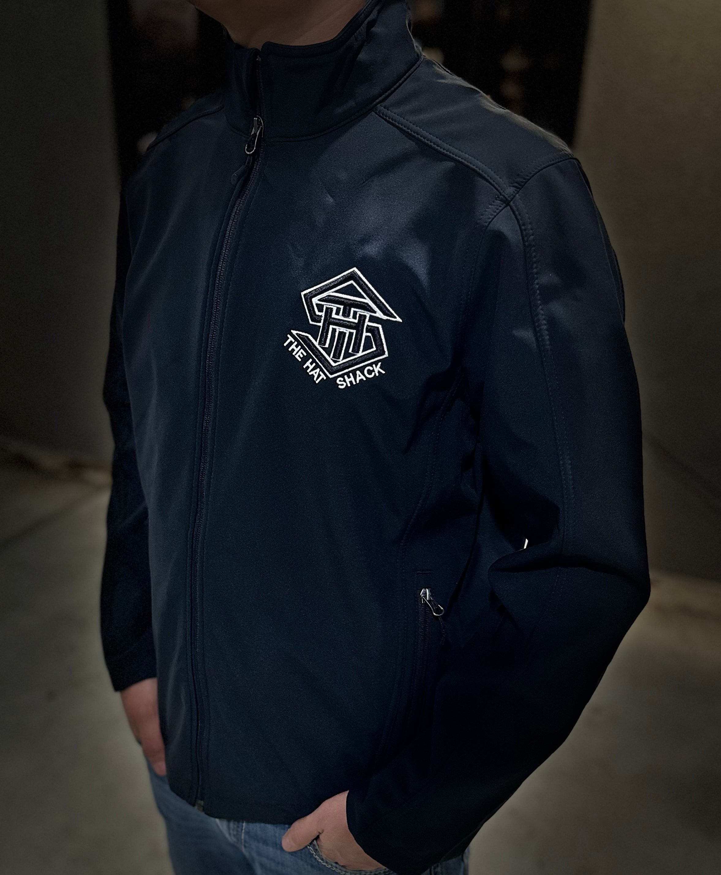THS Black Soft-shell Jacket