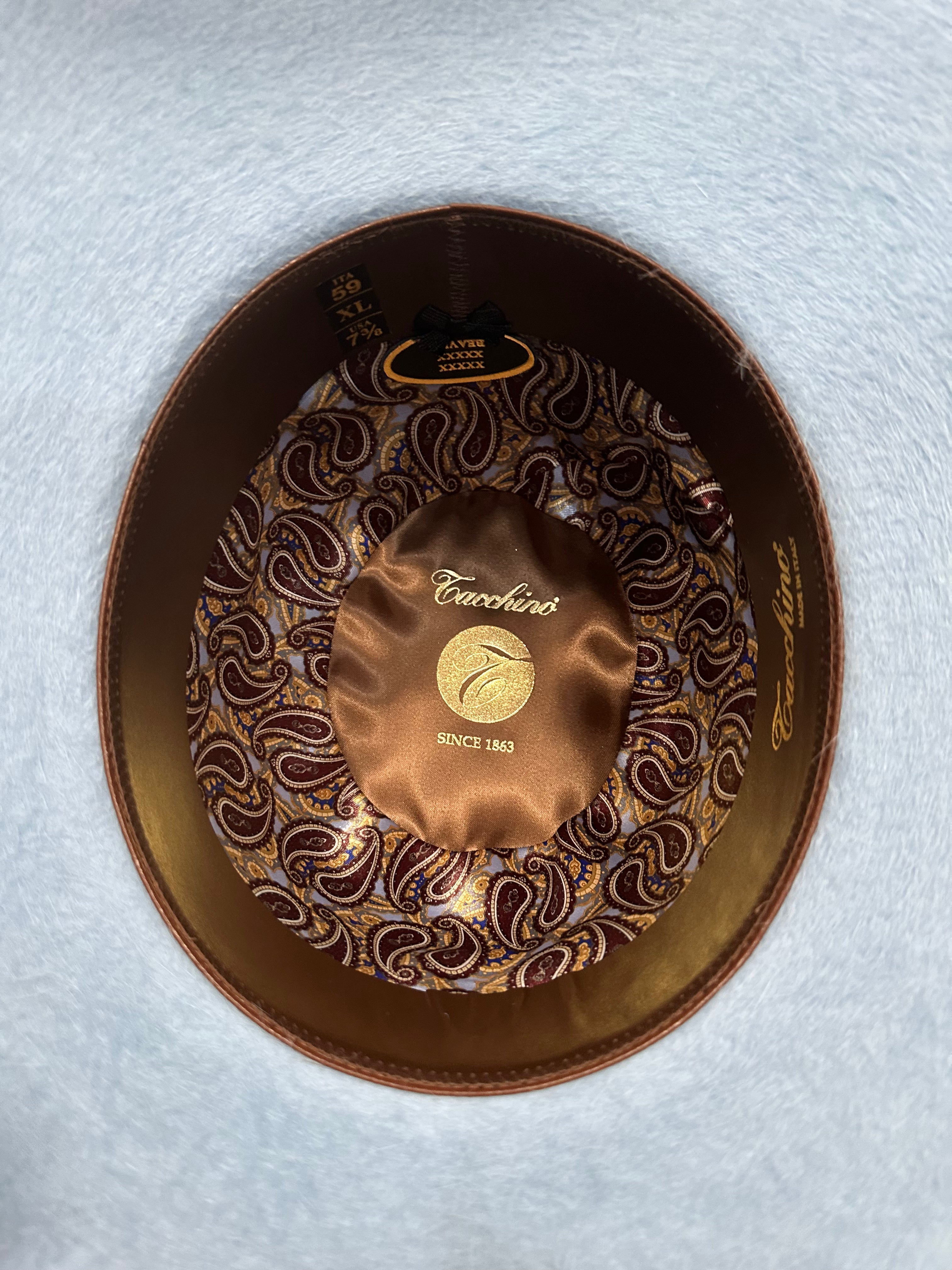 10x Baby Blue Grizzly Tacchino Hat Co. 6in Crown/ 4.5in Brim