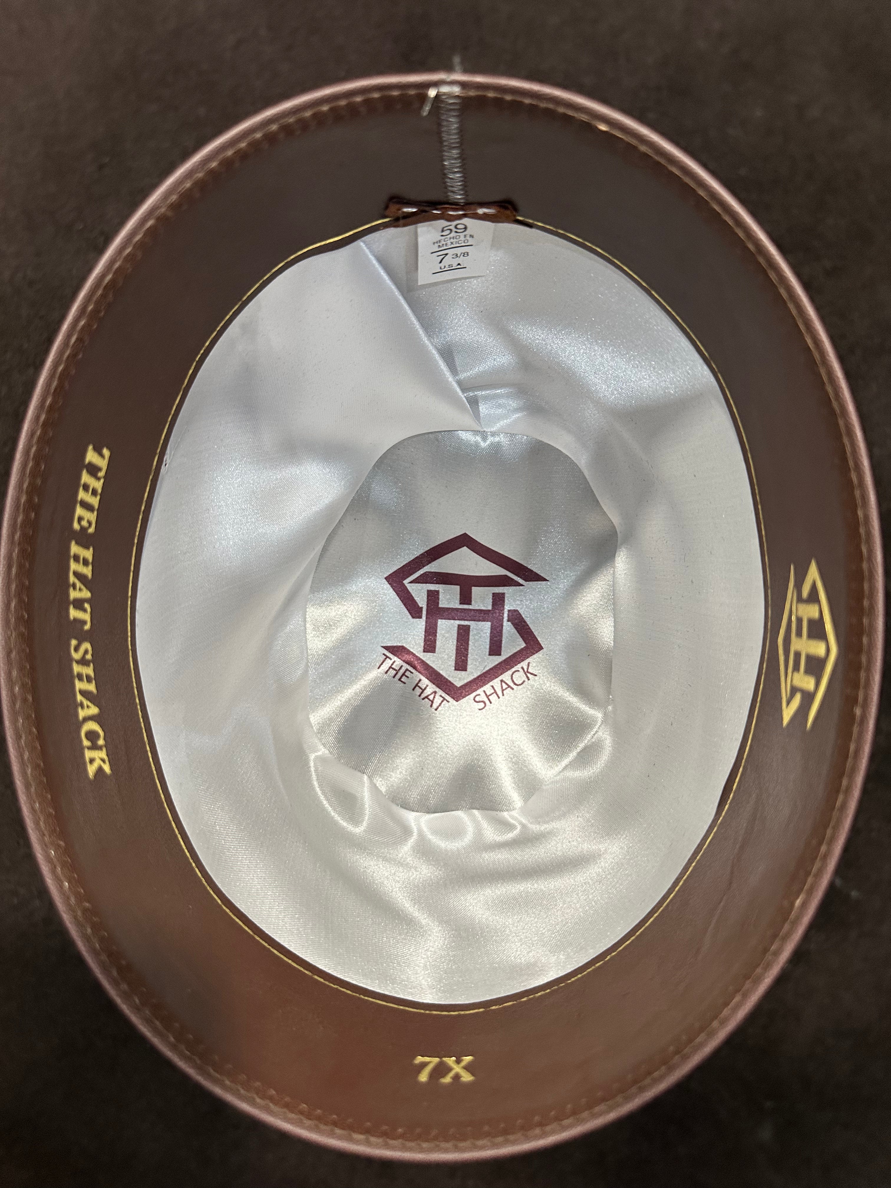 THS 7x Chocolate 7in Tall Crown/ 4in Brim