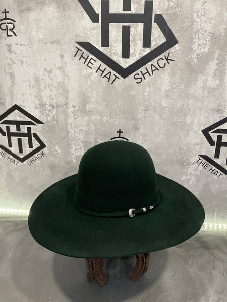 6x Deep Green Tacchino Hat Co. 6in Crown/ 4.25in Brim