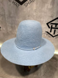 10x Baby Blue Grizzly Tacchino Hat Co. 7in Tall Crown/ 4.25in Brim