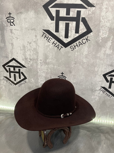 10x Black Cherry Tacchino Hat Co. 6in crown/ 4.25in Brim